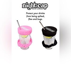 Nightcap Drink Spiking Prevention Scrunchie & Cover (1 item)